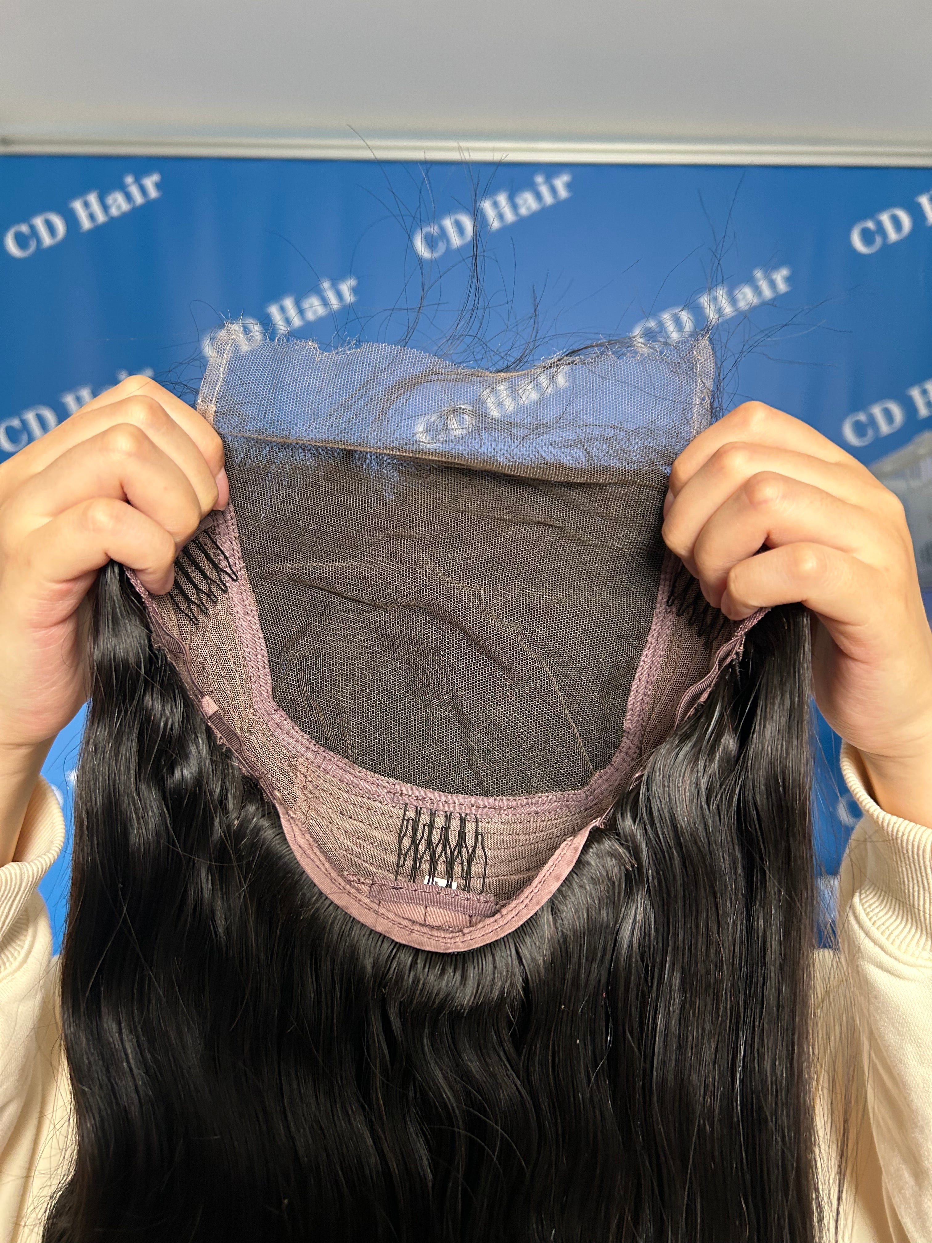 7X7 HD Lace 180% density Human Hair Body Wave Wigs
