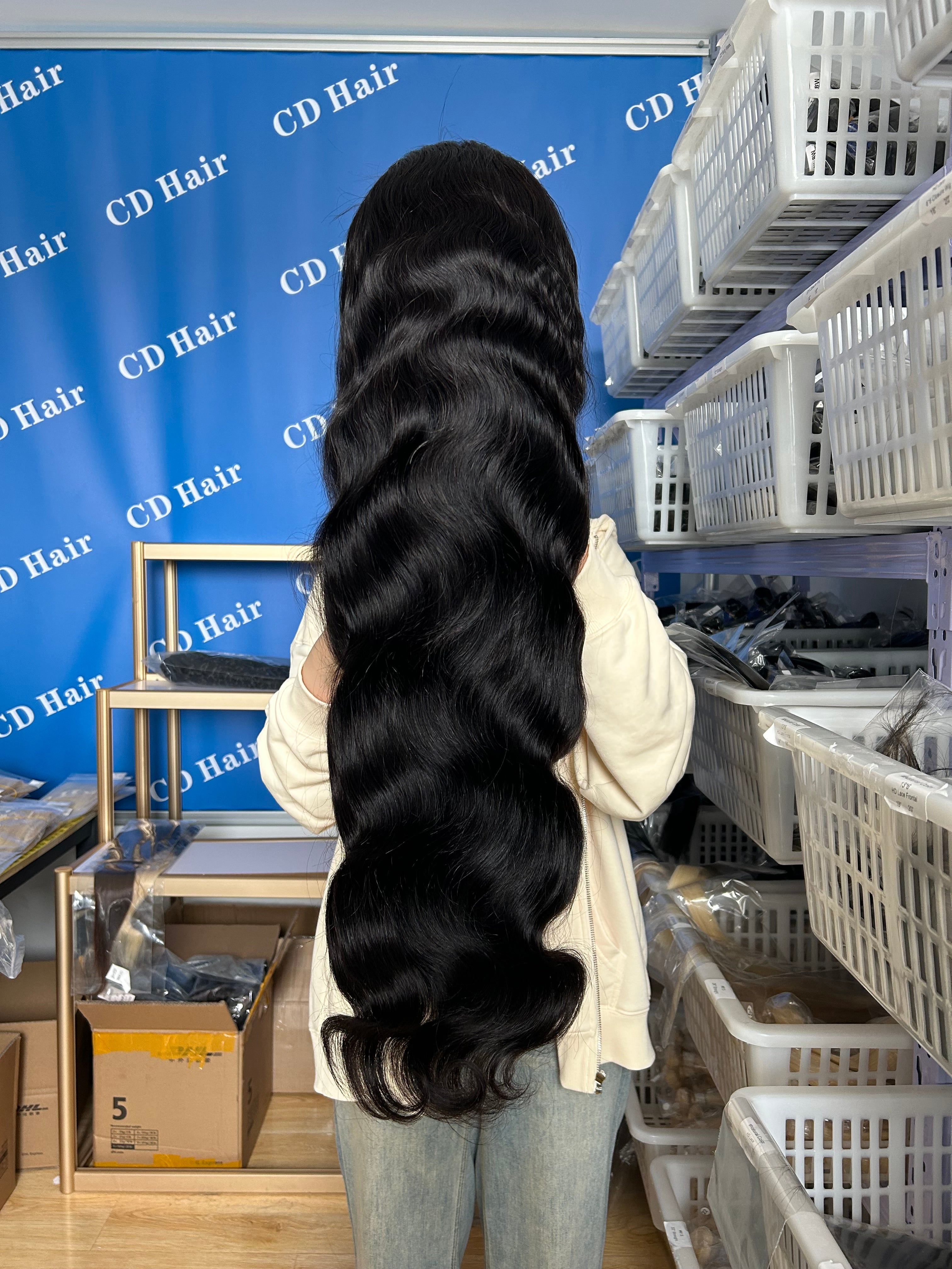 7X7 HD Lace 180% density Human Hair Body Wave Wigs